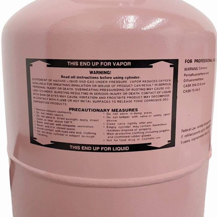25Lb R410A Refrigerant Freon for Air Conditioners - Steel Cylinder Packaging Tank - Image 2