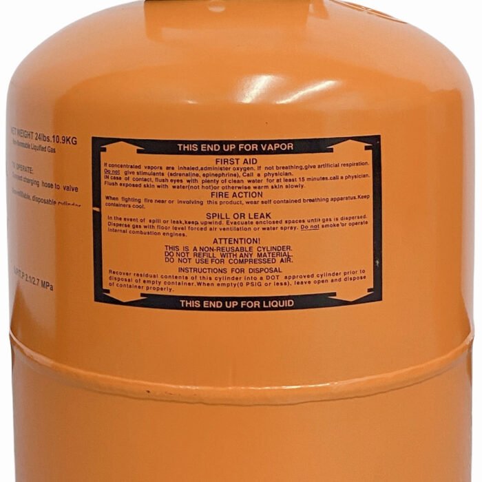 24Lb R404A Refrigerant Freon for Refrigeration Equipment - Steel Cylinder Packaging Tank - Image 2